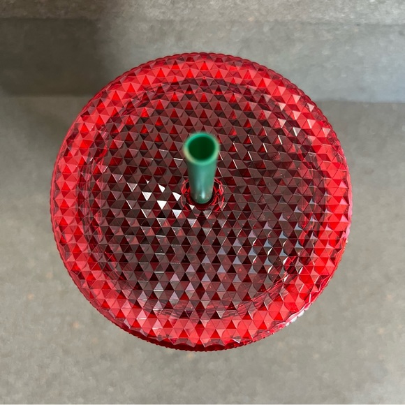 Mickey Mouse Christmas Starbucks Red Green Ombre Tumbler Walt Disney World, NWT - Picture 10 of 14